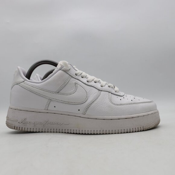 Nike Air Force 1 Low Drake NOCTA Certified Lover Boy Men’s Size 8 White Sneaker - Picture 1 of 10